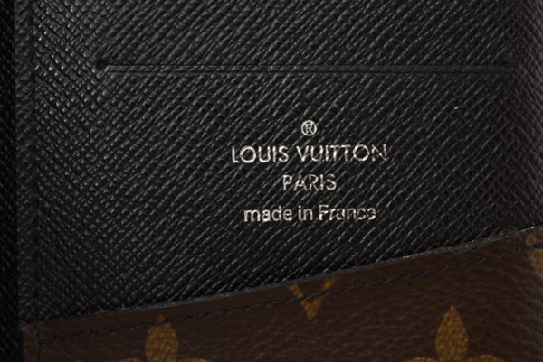 m2204 17 lv 7 Louis Vuitton Tanon Wallet Long Monogram Macassar