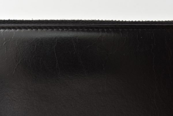 m2204 18 ch 7 CHANEL Long Wallet Black