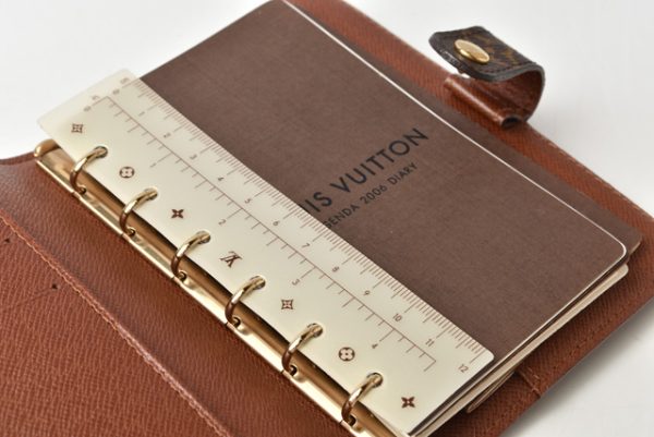 m2204 19 lv 7 Louis Vuitton Agenda PM Notebook Monogram Brown