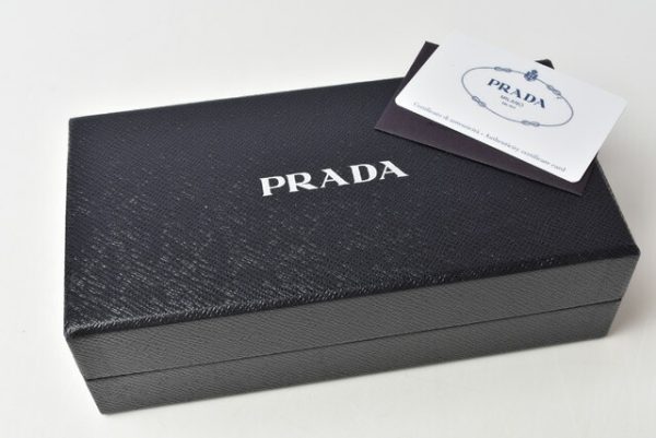 m2204 40 p 12 Prada Long Wallet Saffiano Fiocco Cammelo