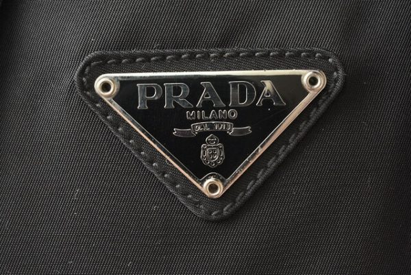 m2204 49 p 4 Prada Backpack Day Bag Nylon Black