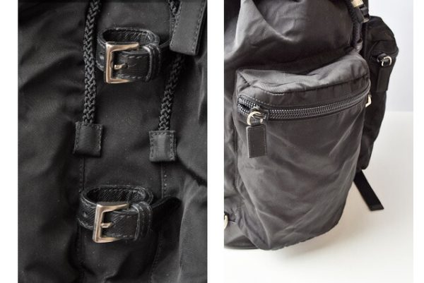 m2204 49 p 6 Prada Rucksack Backpack Nylon Black