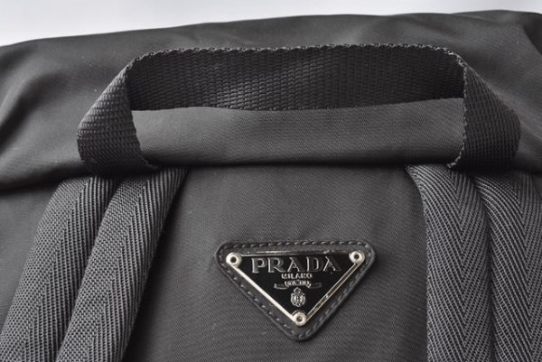 m2204 49 p 7 Prada Rucksack Backpack Nylon Black