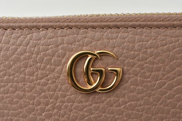 m2204 61 p 5 Gucci Long Wallet Petit Marmont Porcelain Rose