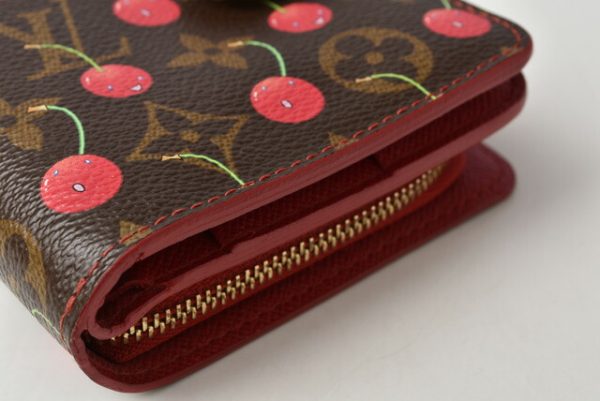 m2205 01 lv 3 Louis Vuitton Wallet Monogram Cherry