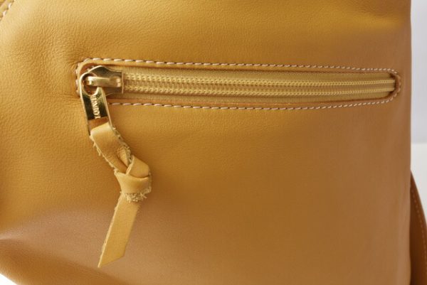 m2205 02 lo 5 Loewe Backpack Anton Mustard