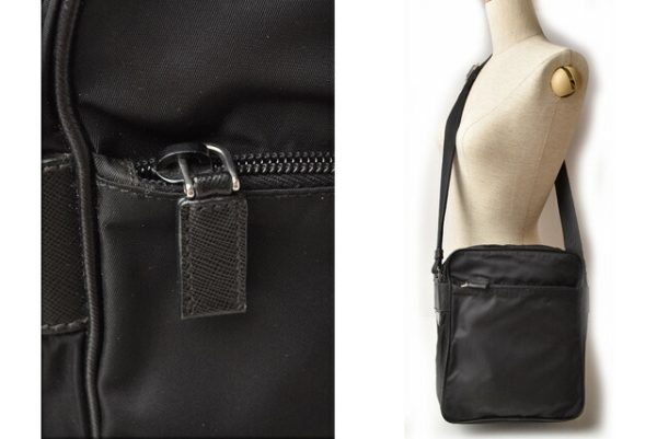 m2205 10 p 2 Prada Shoulder Bag Tessuto Black