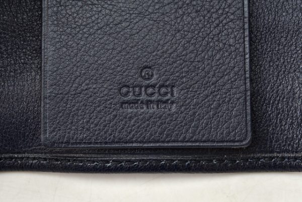 m2205 16 g 4 Gucci Key Case GG Blue