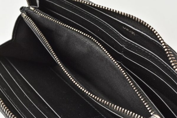 m2205 27 d 7 Dior Wallet Long Black