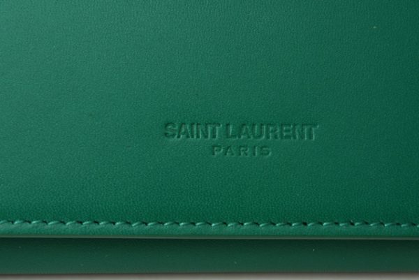 m2206 27 ysl 4 Saint Laurent Wallet Long Green