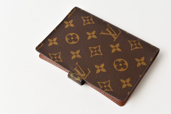 m2207 10 lv 3 Louis Vuitton Agenda PM Notebook Monogram Brown