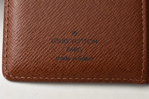 m2207 10 lv 7 Louis Vuitton Agenda PM Notebook Monogram Brown