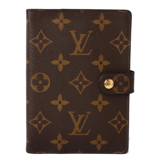 m2208 28 lv 1 Louis Vuitton Agenda PM Notebook Monogram Brown