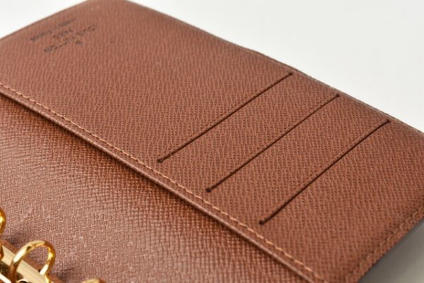 m2208 28 lv 5 Louis Vuitton Agenda PM Notebook Monogram Brown