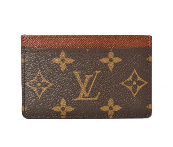 m2209 41 lv 1 Louis Vuitton Porto Carte Card Case Monogram Brown