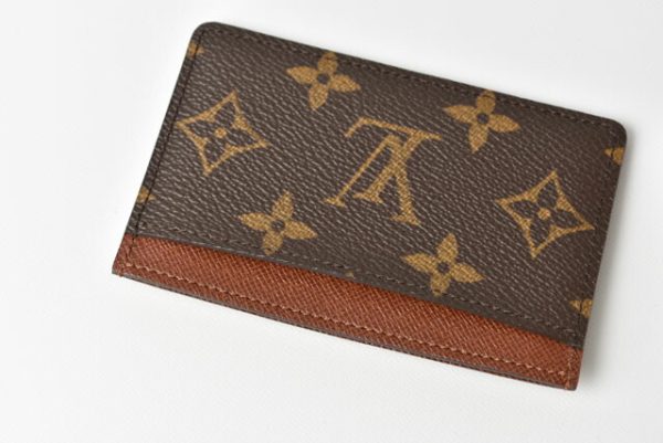 m2209 41 lv 3 Louis Vuitton Porto Carte Card Case Monogram Brown