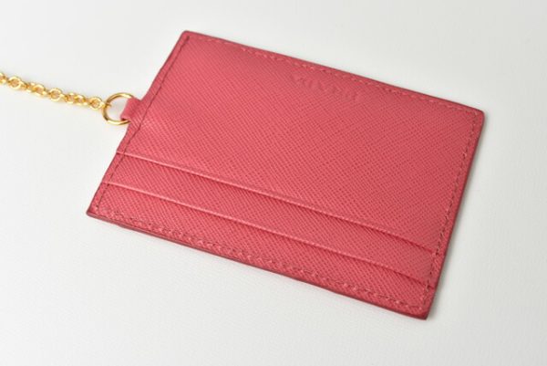 m2210 17 p 5 Prada Long Wallet Saffiano Fiocco Peonia