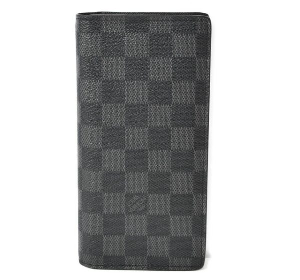 m2210 26 lv 1 Louis Vuitton Brother Wallet Long Damier Graphite