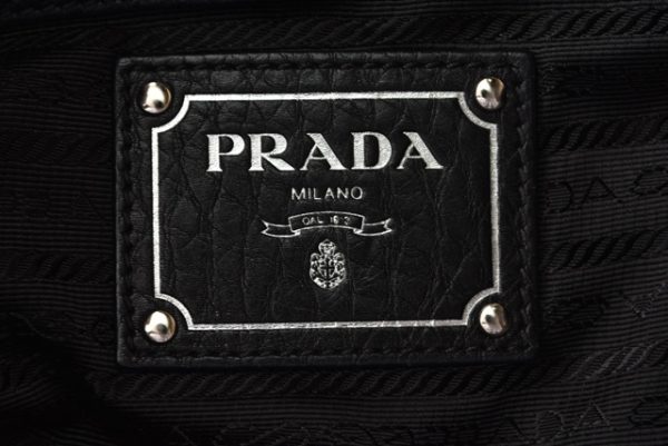 m2210 28 p 7 Prada Shoulder Bag Daino Black