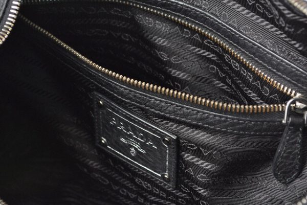 m2210 28 p 8 Prada Shoulder Bag Daino Nero