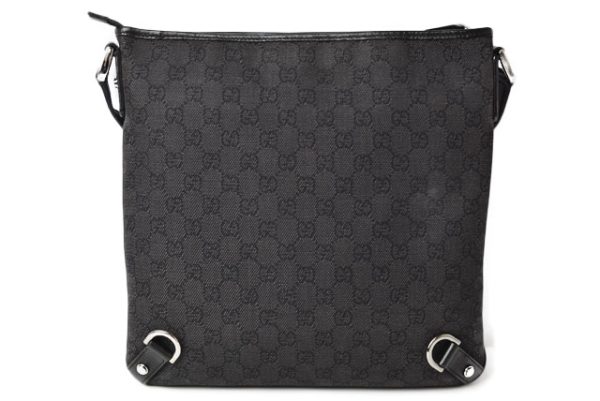 m2210 35 g 10 Gucci Messenger Bag GG Denim Black