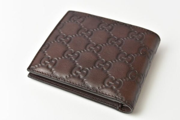 m2210 4 g 2 Gucci Wallet Guccisima BifBrown