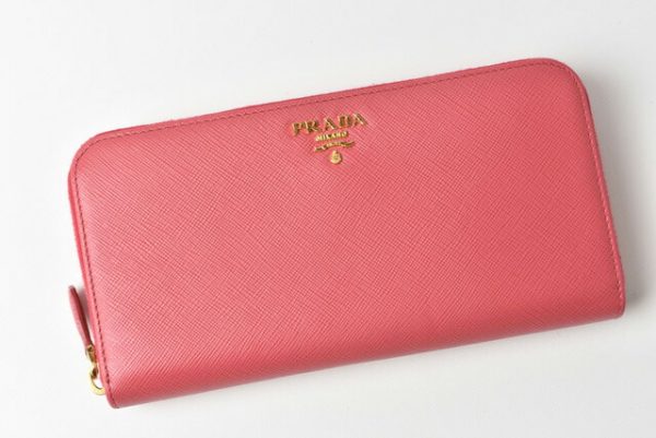 m2211 18 p 2 Prada Long Wallet Saffiano Metal Peonia