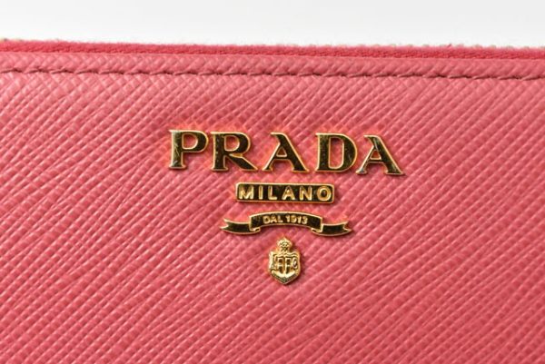 m2211 18 p 3 Prada Long Wallet Saffiano Metal Peonia