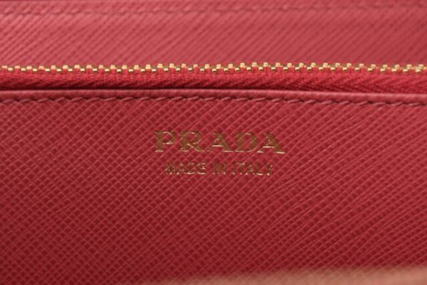 m2211 18 p 9 Prada Long Wallet Saffiano Metal Peonia