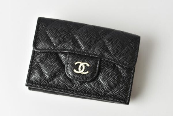 m2211 27 ch 2 CHANEL Wallet Folding Wallet Camellia Lavender