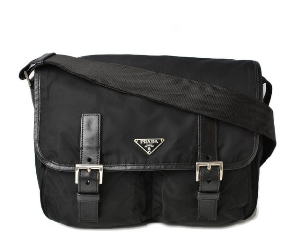 m2211 41 p 1 Prada Shoulder Bag Vela Sport Nylon Nero