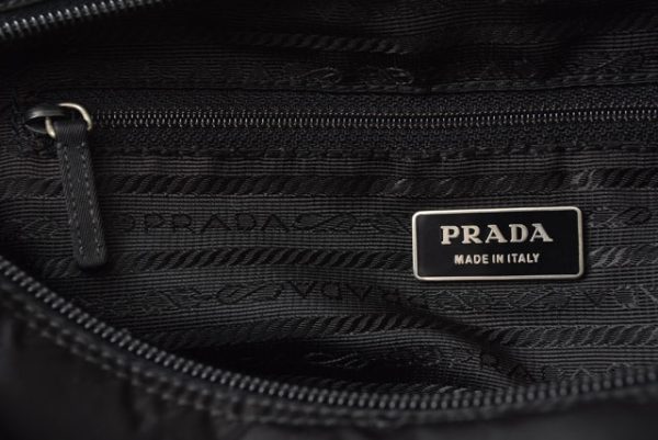 m2211 41 p 5 Prada Shoulder Bag Vela Sport Nylon Black