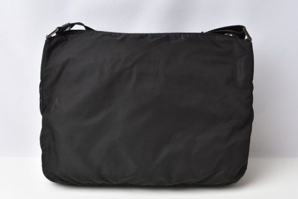 m2211 42 p 6 Prada Shoulder Bag Vela Nylon Black