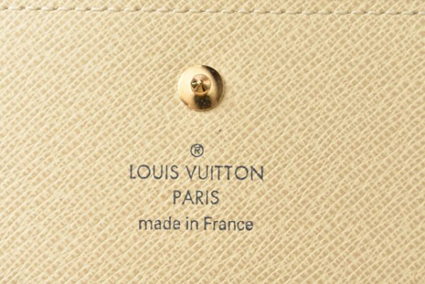 m2211 49 lv 11 Louis Vuitton Wallet Portefeuille Elise Damier Azur