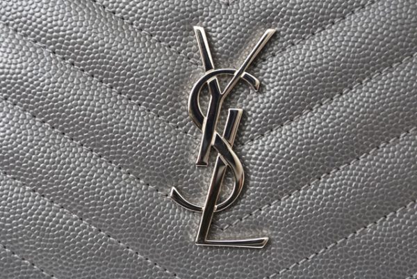 m2211 67 ysl 4 Saint Laurent Mini Wallet Saint Laurent Full Zip Asphalt Black