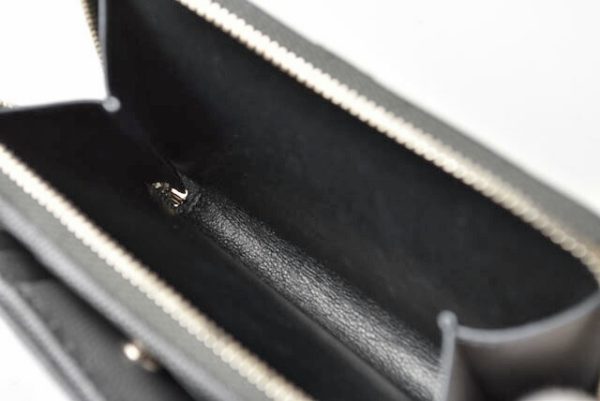 m2211 67 ysl 6 Saint Laurent Mini Wallet Asphalt