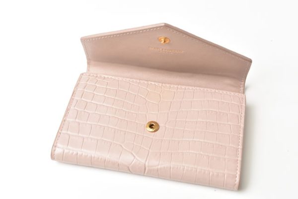 m2211 68 ysl 8 Saint Laurent Coin Case Pink