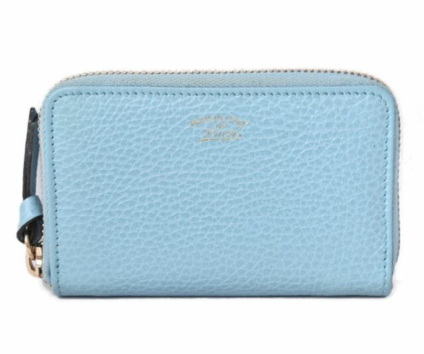 m221216 40 g 1 Gucci Coin Case Swing Blue