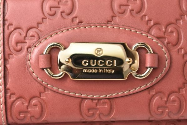 m221216 41 g 8 Gucci Guccisima Wallet Pink