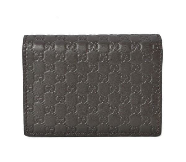 m221216 43 g 1 Gucci Mini Wallet Micro Guccisima Brown