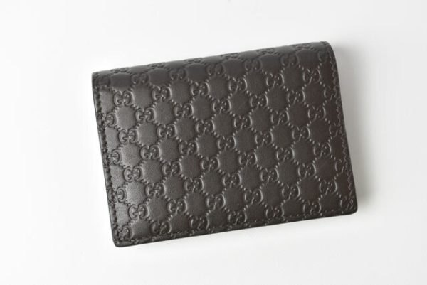 m221216 43 g 2 Gucci Mini Wallet Micro Guccisima Brown