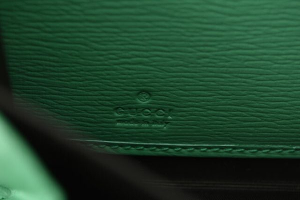 m221216 50 g 9 Gucci Long Wallet Nymfair Bamboo Green