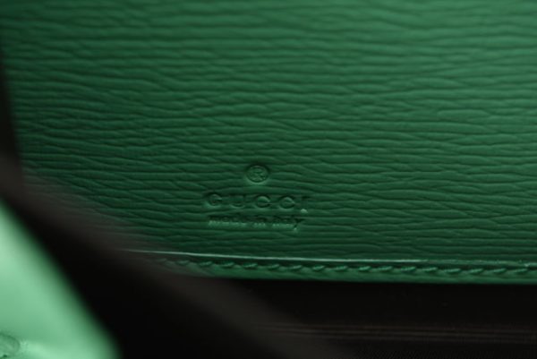 m221216 50 g 9 Gucci Wallet Nymfair Flora Bamboo Green Multicolor