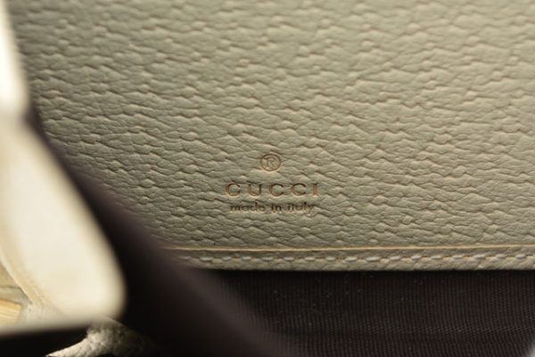 m221216 52 g 11 Gucci Long Wallet Ophidia White