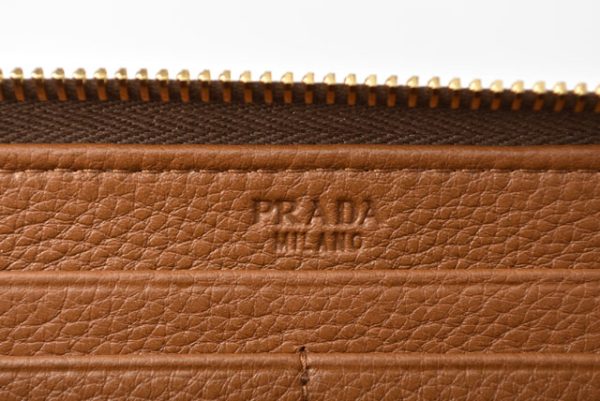 m221216 59 p 9 Prada Long Wallet Saffiano PheniCamel