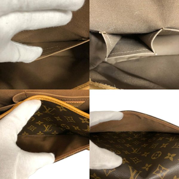 m23 1847 18 Louis Vuitton Sologne Shoulder Bag Monogram Brown