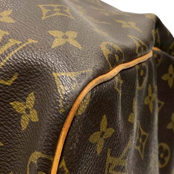 m23 2781 14 Louis Vuitton Keepall 55 Bag Monogram Brown