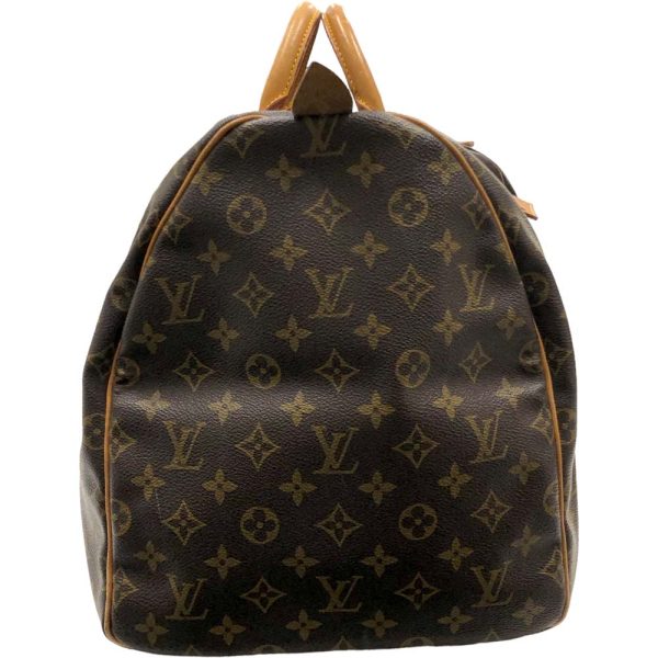 m23 2781 5 Louis Vuitton Keepall 55 Bag Monogram Brown