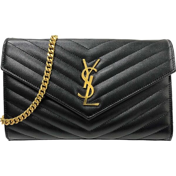 m23 3212 3 Yves Saint Laurent Cassandra Chain Wallet