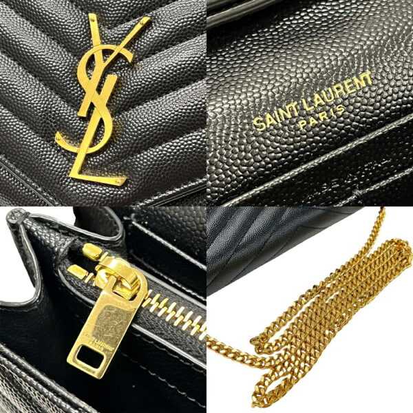 m23 3212 7 Yves Saint Laurent Cassandra Chain Wallet